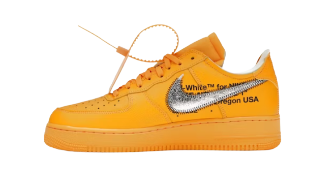 Nike Air Force 1 Low Off-White ICA University Gold DD1876-700