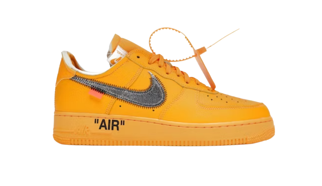 Nike Air Force 1 Low Off-White ICA University Gold DD1876-700