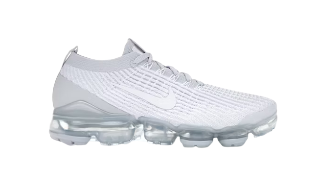 Nike Air VaporMax Flyknit 3 White Pure Platinum AJ6900-102