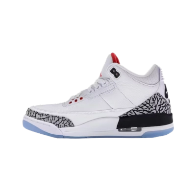 Jordan 3 Retro Free Throw Line White Cement 923096-101