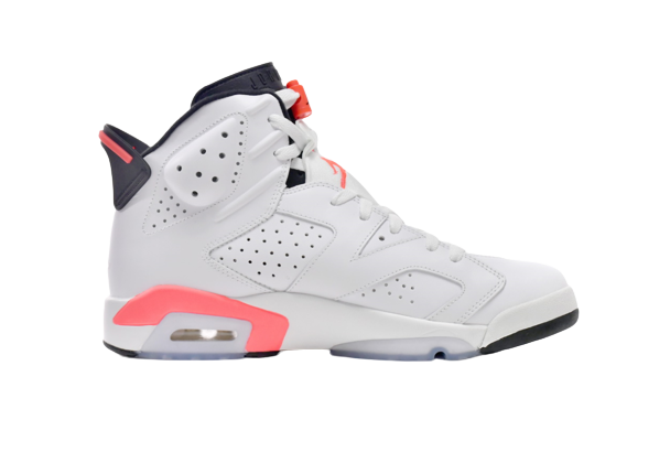 Jordan 6 Retro Infrared White (2014) 384664-123