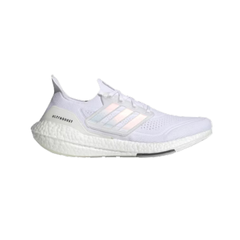 Adidas Ultra Boost 21 White Iridescent Cage FY0846