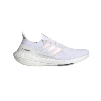 Adidas Ultra Boost 21 White Iridescent Cage FY0846