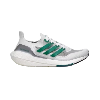 Adidas Ultra Boost 21 White Sub Green FZ2326