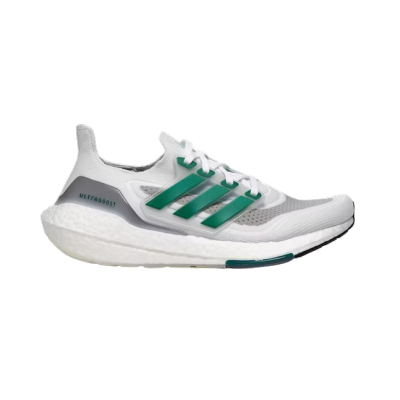 Adidas Ultra Boost 21 White Sub Green FZ2326