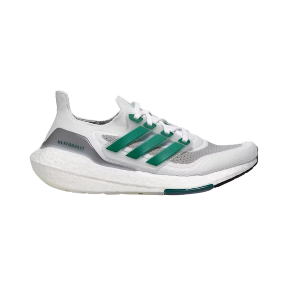 Adidas Ultra Boost 21 White Sub Green FZ2326