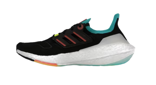 Adidas Ultra Boost 22 Black Turbo Mint Rust GX5497