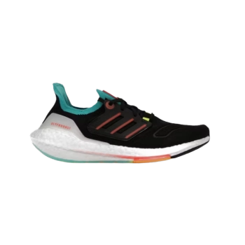 Adidas Ultra Boost 22 Black Turbo Mint Rust GX5497