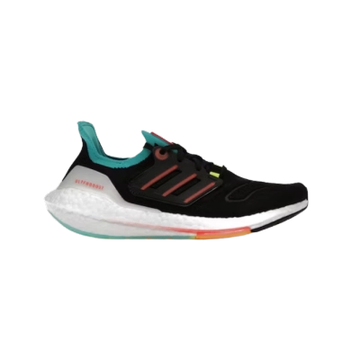 Adidas Ultra Boost 22 Black Turbo Mint Rust GX5497