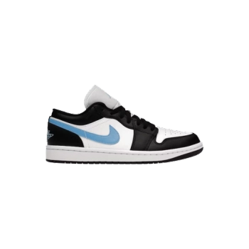 Jordan 1 Low Black University Blue White  DC0774-041