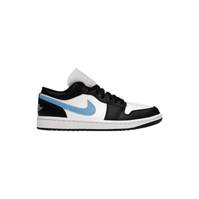 Jordan 1 Low Black University Blue White  DC0774-041