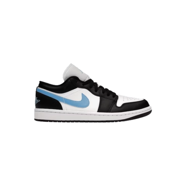 Jordan 1 Low Black University Blue White  DC0774-041