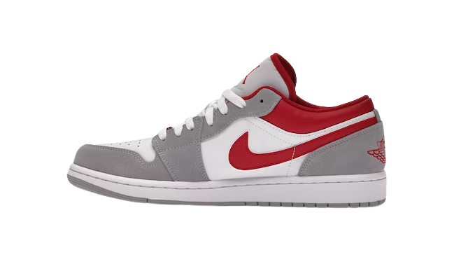 Jordan 1 Low SE Light Smoke Grey Gym Red DC6991-016