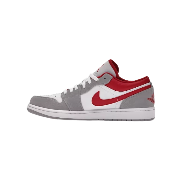 Jordan 1 Low SE Light Smoke Grey Gym Red DC6991-016