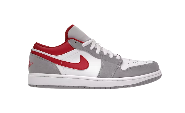 Jordan 1 Low SE Light Smoke Grey Gym Red DC6991-016