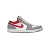 Jordan 1 Low SE Light Smoke Grey Gym Red DC6991-016