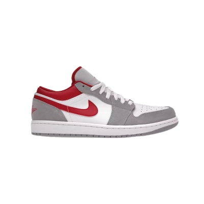 Jordan 1 Low SE Light Smoke Grey Gym Red DC6991-016