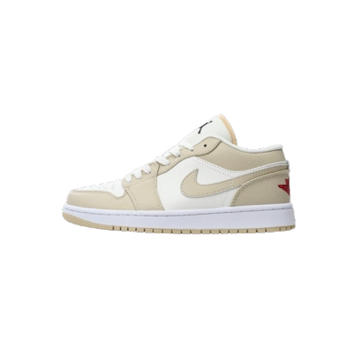 Jordan 1 Low SE Sail Rattan University Red FB7168-121