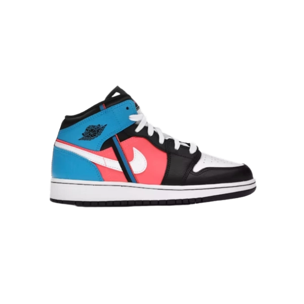Jordan 1 Mid Tri Color Ribbons  CV4891-001