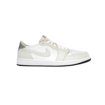 Jordan 1 Retro Low White Ghost Green Black DM7837-103