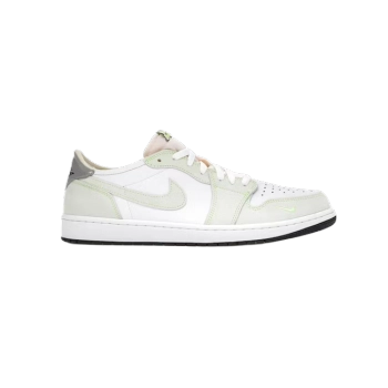 Jordan 1 Retro Low White Ghost Green Black DM7837-103