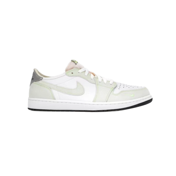 Jordan 1 Retro Low White Ghost Green Black DM7837-103