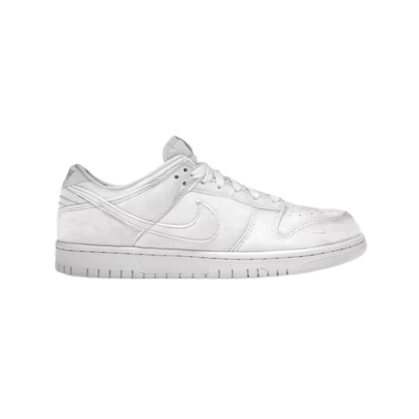 Nike Dunk Low Dover Street Market Triple White Velvet DH2686-100