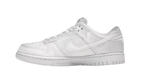 Nike Dunk Low Dover Street Market Triple White Velvet DH2686-100