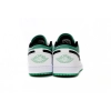 Jordan 1 Low White Lucky Green Tumbled Leather  553560-129