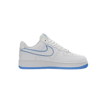 Nike Air Force 1 '07 Low White University Blue Sole DV0788-101