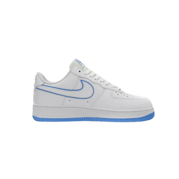 Nike Air Force 1 '07 Low White University Blue Sole DV0788-101