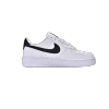 Nike Air Force 1 Low '07 Essential White Black Gold Mini Swoosh CZ0270-102