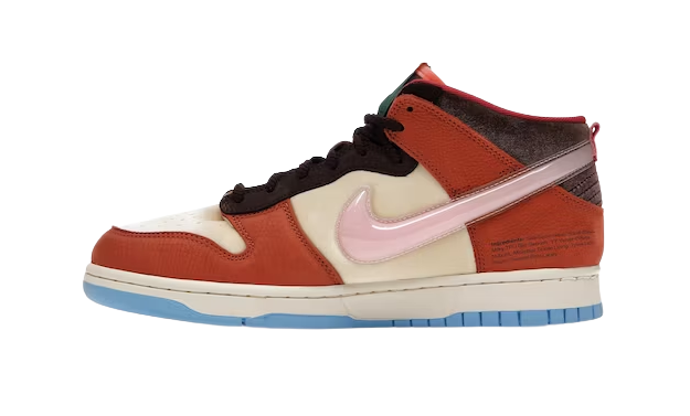 Nike Dunk Mid Social Status Free Lunch Chocolate Milk DJ1173-700