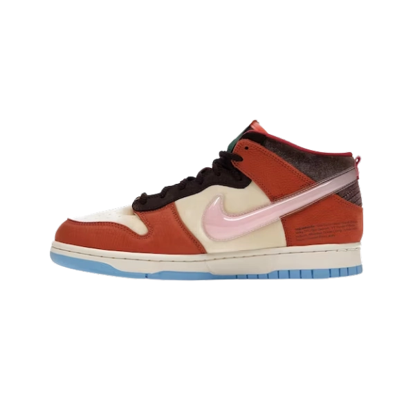 Nike Dunk Mid Social Status Free Lunch Chocolate Milk DJ1173-700