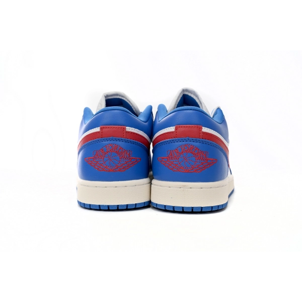 Jordan 1 Low Sport Blue Gym Red  DCO774-416 