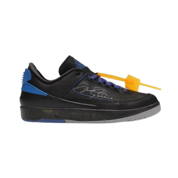 Jordan 2 Retro Low SP Off-White Black Blue DJ4375-004 