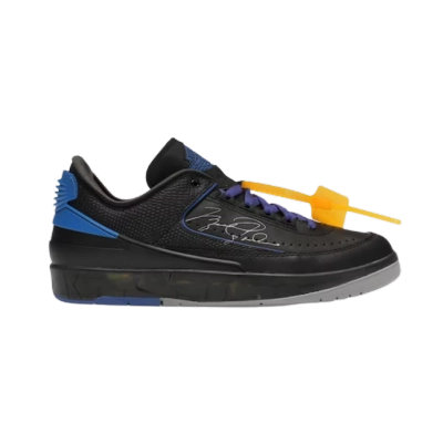 Jordan 2 Retro Low SP Off-White Black Blue DJ4375-004 