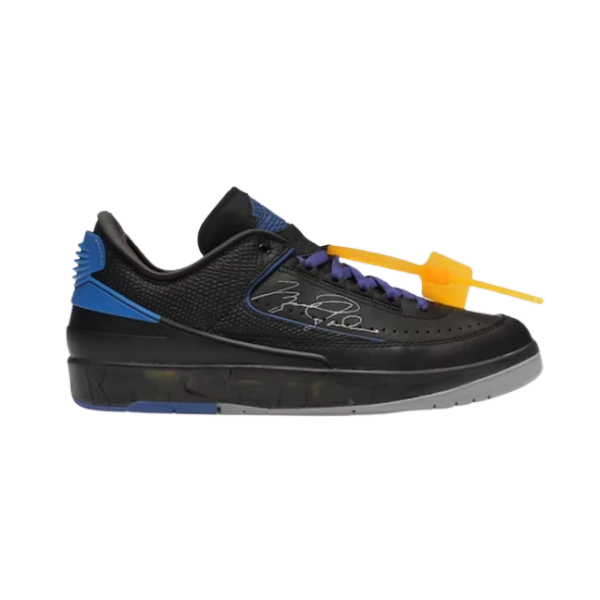 Jordan 2 Retro Low SP Off-White Black Blue DJ4375-004 