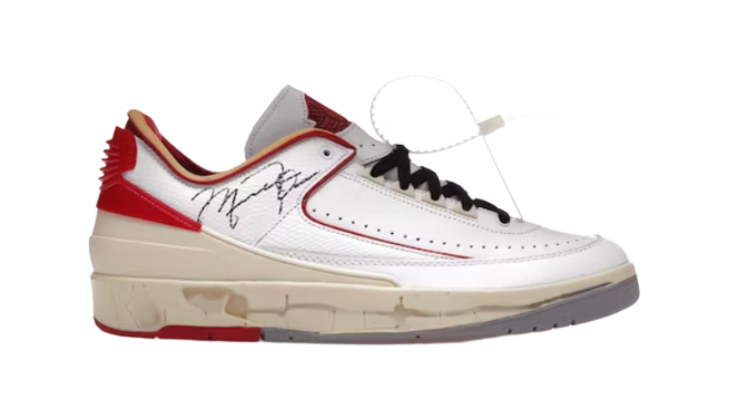 Jordan 2 Retro Low SP Off-White White Red DJ4375-106