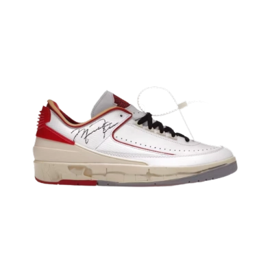 Jordan 2 Retro Low SP Off-White White Red DJ4375-106