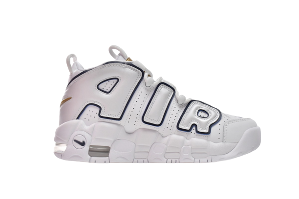 Nike Air More Uptempo White Midnight Navy 415082-109 