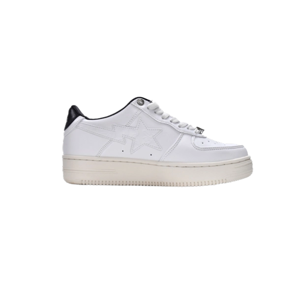 A Bathing Ape Bape Sta Black White Silver 1H70-191-022