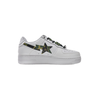 A Bathing Ape Bape Sta Low White ABC Camo Green (2021) 1H20191045-GRN