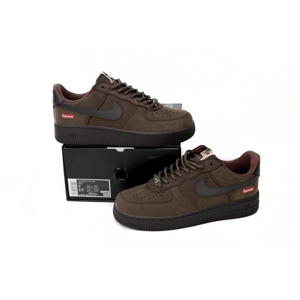 Nike Air Force 1 Low Supreme Baroque Brown CU9225-200