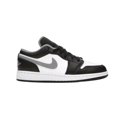  Jordan 1 Low Black White Grey 553558-040