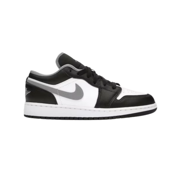  Jordan 1 Low Black White Grey 553558-040