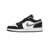  Jordan 1 Low Black White Grey 553558-040