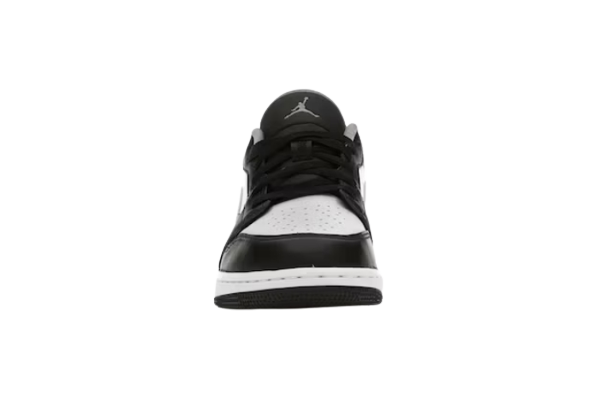  Jordan 1 Low Black White Grey 553558-040