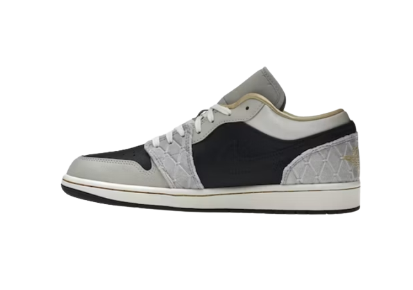 Jordan 1 Low Beaded Swoosh DV1762-001