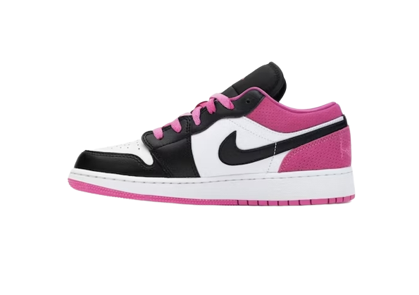 Jordan 1 Low Black Active Fuchsia CK3022-005